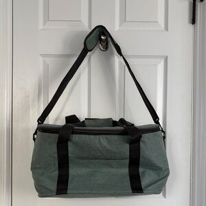 DSW Green and Grey Insulated Duffle Cooler